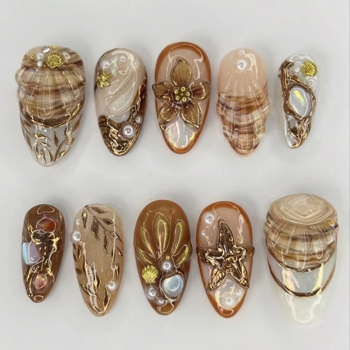 24Pcs Pink Almond False Nails Butterfly Ballet with French Design Wearable Fake Nails Simple Artificial Press on Nails Tips Art