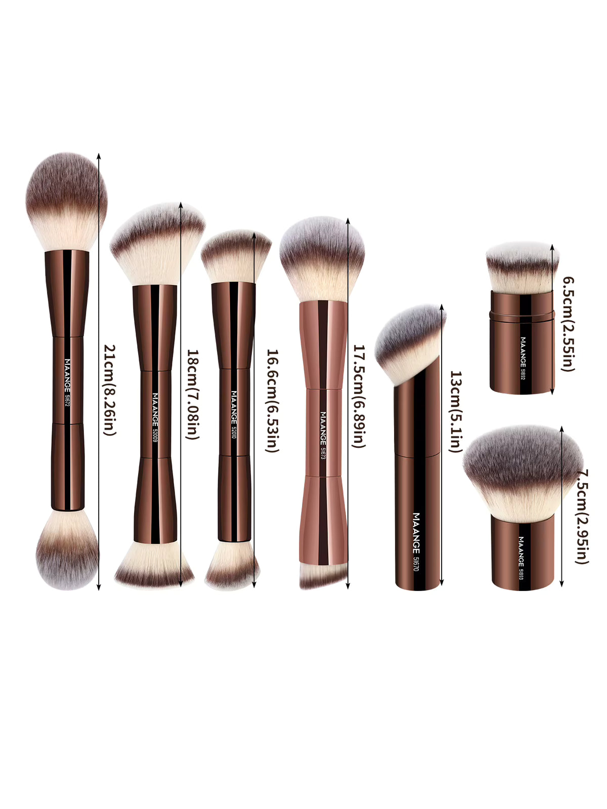 Set Profesional de Pensule pentru Machiaj